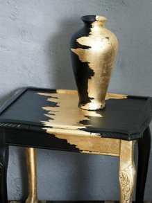 100 片仿金箔适用于艺术、镀金、绘画、家具装饰、仿金箔板 - 彩色 - 查看 5