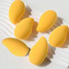 6/12pcs Mango Pattern High Rebound Makeup Sponges - Non-Latex Material, Soft And Skin-Friendly, Perfect For Flawless Makeup, Affordable, Suitable For Makeup, Room Decor, Vanity, Travel, Bedroom And More, Ideal Makeup Accessory. Product Tags: Makeup Puff, Makeup Sponge, Powder Puff, Makeup Sponge, Affordable, Christmas Gift, Cosmetics, Makeup Tools, Cheap & Good, Gift, Women Gift, Christmas Gift - Multicolor - View 8