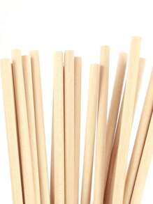 Natural Wood Craft Sticks #50pcs For Diy Handmade Projects, Birch Wood Popsicle Sticks