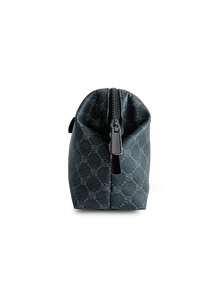 saroxi 男士大容量时尚休闲旅行腕带手拿包，高端时尚手提/腕包，工作方便，适合年轻专业人士和学生，绝佳礼物选择 - 黑色 - 查看 5