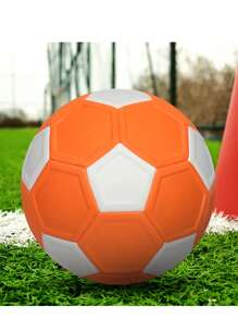 3#、4#、5#室内外比赛训练足球 - 橘白 - 查看 4