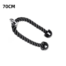 1pc Bicep Triceps Rope Attachment, Lat Pulldown Handle For Lat Pulldown Cable Machine, Shoulder Muscle Training Gym Equipment Gym Accessories - Multicolor - View 2