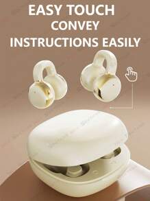 NEW SENYANG Forest Yang 新款无线夹式运动耳机，支持音乐、免提通话、视频播放，舒适的 TWS 真无线耳机，支持杜比低音立体声和高清通话，适用于安卓和 iOS 手机，也可用于游戏、情侣和商务场合。 - 均碼 - 查看 9