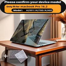 Customizable DIY Series Laptop Protective Shell Compatible With MacBook Air 13/14/15/16 Inch, Includes Keyboard Cover, Suitable For Air 13.6, A1370, A1534, A1502, A1707, A2337, A1932, A2179, And Pro 13.3, A2338, A1706, A1708 - DIY - View 9