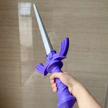 84cm Anime Legend Figure Master Sword 3D Printed Retractable Sword Toy Katana Samurai Sword Cosplay Props Sword Model Collectible Toy Gifts - 3D Printed Sword - View 3
