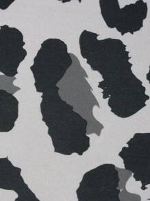 1件装豹纹弹力沙发套，四季通用，简约百搭，客厅沙发保护套，家居装饰