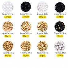 1pc DIY Pearl Letter Bead Mixed Beads Bracelet Jewelry Making Kit - Multicolor - View 6