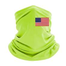 5 件/2 件/1 件美国国旗印花颈套脸部服装颈套面罩围巾防晒透气头巾透气防晒防风适用于滑雪钓鱼徒步骑行春夏季 - 彩色 - 查看 11