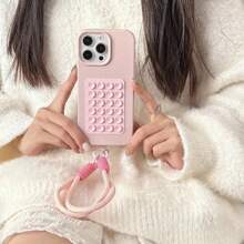 手提式手机壳、美观手机壳、手工手机壳、吸盘式手机壳 - 粉色 - 查看 2