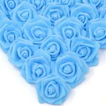 10/20/50/100pcs Artificial Flowers - Foam Rose Head, Fake Plant, Home, Dining Room, Living Room, Outdoor Garden Decoration, Autumn, Spring, Vase, Flower Wall, Wreath, Bridal Bouquet, Wedding Decoration, DIY Wreath Materials, Birthday Party Decoration Materials, Valentine's Day, New Year Gifts Graduation