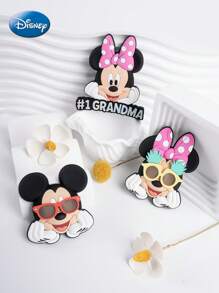 Disney Disney Officially Licensed Mickey Mickey Couple Models Refrigerator Magnets Cute Refrigerator Stickers DIY Decorations Whiteboard Display Magnetic Suction Buckle Unbeatable Choice Birthday Gift Party Favors Gift Supplies