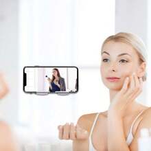 Paquete de 3 soportes de pared para teléfono, soporte ajustable e impermeable para teléfono para la ducha, soporte universal de aluminio para teléfonos celulares y tabletas para la cama, el baño y la cocina, compatible con iPhone de Apple y teléfonos Android, regalos para familiares, amigos, cumpleaños, primavera, verano, el Día de la Madre, novios y novias