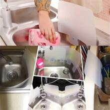 1/2pcs Large Kitchen Sink Guard Splash Cover, Waterproof And Oil-Proof Board With Suction Cups, Easy To Clean - Multicolor - View 10