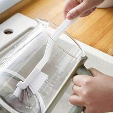 3 件装小号刷子、迷你灌浆刷、微型边缘角落清洁刷，适用于瓶子、瓷砖线条、窗户轨道、浴室缝隙刷，适用于缝隙和狭窄空间，