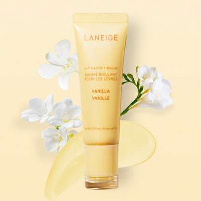 Laneige K-Beauty 10g 亮唇膏唇部精华，保湿，光泽，轻盈，滋润和染色，含乳木果油，适合干燥嘴唇，韩式彩妆，香草味