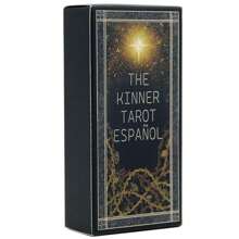 一套西班牙语 Kinder 塔罗牌，带占卜棋盘游戏，适合万圣节、圣诞节礼物，适合家庭聚会娱乐