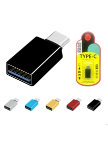 Adaptador USB Tipo C 3.0 OTG Para Smartphones Tablets E Laptops.