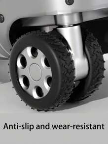 20/16/8/1pc Luggage Spinner Wheel Covers, Portable Luggage Wheel Protectors, Colourful Silicone Luggage Wheel Covers For 8 Wheel Spinner Luggage Sets, Office Wheelchair Noise Reducing Wheel Covers, Anti Abrasion, Anti Noise Luggage Covers, Luggage Protectors , Holiday Travel Essentials , Travel Accessories, Hand Carrying Luggage Wheel Covers For Most Wheeled Luggage Sets. - Multicolor - View 8