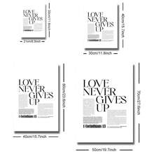 Bộ 3 bức tranh vải canvas in hình Chúa Jesus không khung, trích dẫn lời cầu nguyện của Cơ đốc giáo, tranh nghệ thuật tối giản treo tường cho ký túc xá, căn hộ, phòng ngủ, phòng khách, trang trí nhà hiện đại - Nhiều màu - Xem 5