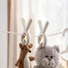 Pinzas de lavandería sin daños, pinzas de tender ropa de uso pesado antideslizantes, pinzas multiusos para tender ropa y ropa de cama - 1 pieza-multicolor - Ver 5