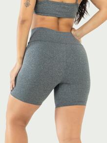 Kit 3 Short Fitness Legging Gym Women - Biru - View 7
