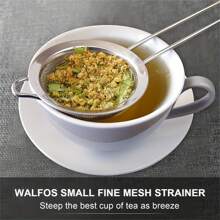 1/3 件不锈钢网状过滤器套装，不带电厨房用具，用于果汁、面粉、茶、豆浆过滤