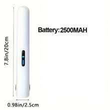 Electric Splint Small Hair Straightener Bangs Special Straightening Portable Hair Straightener Hair Styling Tool - White - View 8