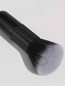 1pc Plus Size Multi-Function Foundation, Blusher, Contouring Makeup Brushes, Pure Black Makeup Tools,Foundation Brush,Concealer Brush,Blush Brush,Contour Brush,Blush Brush,Bronzer Brush,Powder Brush,Foundation Brush,Blush Brush - Black - View 4