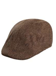 1 PC Kids Boys Solid Herringbone Flat Berets Elastic Hats Cute Accessories Fashion Kids Caps Daily Casual Cap - Multicolor - View 8