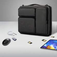 Business Casual Shoulder Messenger Bag,And Waterproof Computer,Multi-Function BagLaptop Shoulder Bag,14-15.6 Inch Computer Bag Compatible With MacBook Pro 16, Asus Notebook