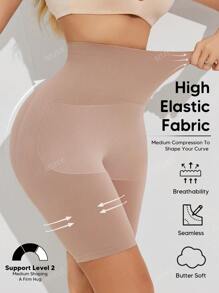 Women's Wide Waistband High Elasticity Seamless Slimming Leggings