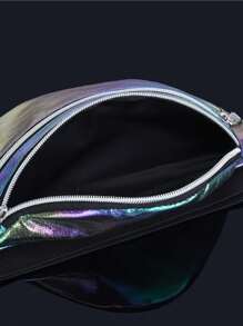 1pc Fashion Colorful Women Waist Bag, High-Quality Material, Adjustable Strap, Casual Daily Bag Suitable For Young Women - Travel, Shopping, School, Date, Gift, Outdoor, Travel - Multicolor - View 9