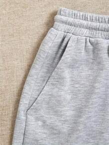 2 pantalones de chándal de niño con estampado de araña roja - Gris - Ver 4