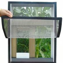 Red mosquitera autoadhesiva para ventana, malla anti-mosquitos para puerta sin necesidad de cortar, cortina de pantalla anti-insectos y moscas
