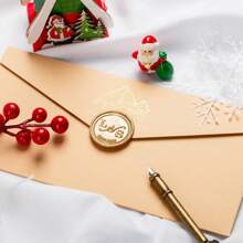 50/100/200/300 piezas Pegatinas de cera con iniciales personalizadas, pegatinas de sello de cera hechas a mano para invitaciones de boda, pegatinas de cera autoadhesivas para sobres - Bronce, ornamental, resistente al agua, multifuncional, multifuncional, ornamental para estudiantes de último año de secundaria, estudiantes universitarios, estudiantes universitarios, estudiantes de primer año, estudiantes de segundo año, estudiantes de cursos inferiores