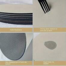 1set/4pcs/6pcs Lemon Leaf Yellow Simple Unique Fashionable Pattern Coasters Set, Heat Insulation Mat, Washable Placemat, Anti-Scalding Non-Slip Table Mat, Car Coaster, Perfect For Home, Cafe, Office, Kitchen,Tea Time, Themed Party Decor, Exquisite Gifts