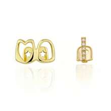 THATBOY 2件套牙齿装饰，带星形立方氧化锆牙冠，微镶上下牙套，男女通用饰品 - 彩色 - 查看 14