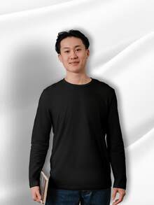 Men T-Shirts - Black - View 5