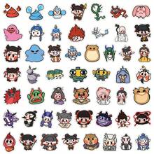 50 件 Nezha 贴纸乙烯基美学贴纸、贴花、剪贴簿、日记、保险杠、滑板、水瓶、卡通、安全帽、汽车贴纸 - 彩色 - 查看 3