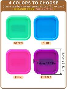 1 件多色方形磁性针垫，缝纫针收纳盒，用于钩针、回形针、缝纫针、钉子、螺丝的整理和查找