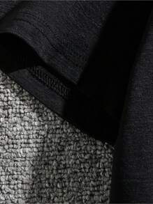 Camiseta con estampado "Nope Not Today", camisetas para hombres, camiseta de manga corta casual para el verano - Negro - Ver 4