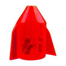 12 件/套 鱼饵插入管摇铃鱼体重塑料吵闹珠发声管适用于鲶鱼鲈鱼梭鱼