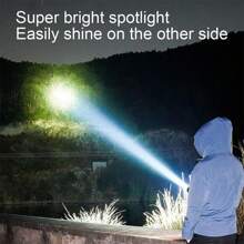 NetHong 2PACK Three-Eyed Monster Mini Flashlight Flash Super Power Waterproof Outdoor - Black - View 6