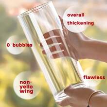 1pc Acrylic Vase, Modern Decoration Transparent Vase For Living Room And Dining Table, Unique Vase For Room Decoration, Transparent Vase For Nurturing Flowers, Flower Vase For Placing Flowers, Circular Vase For Waking Up. - Clear - View 5