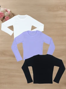Blusa de Manga Longa Canelada – Conforto e Elegância Casual