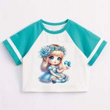 1 件/2 件/3 件熨烫贴纸和补丁，适用于小女孩和动物 - 熨烫贴花、热转印、T 恤、牛仔裤、背包、枕头、连帽衫、帆布袋、服装定制 DIY - 彩色 - 查看 6