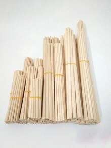 Natural Wood Craft Sticks #50pcs For Diy Handmade Projects, Birch Wood Popsicle Sticks