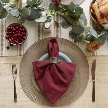 1pc/2pcs/4pcs/6pcs -Piece Set Round Non-Slip Table Mat Waterproof Natural Braided Placemats, Under Plate, Boho Placemats For Kitchen Table Indoor/Outdoor Washable, Heat-Resistant Placemat For Dining Table Perfect For Table Decoration For Home, Hotels, Restaurants, Parties, Camping, Festivals, Weddings, Events, Holidays. Universal Placemats All Year Round.