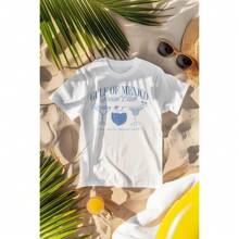 Social Club Shirt, Tee Shirt Gift For Democrat,Funny Political Tee, Womens Shirt, Machine Washable,  Suitable For All Seasons, Women's T-Shirt, Comfortable Cotton Material, Skin Friendly, Soft And Cool, Summer Women's T-Shirt Clothing - 白色 - 查看 2