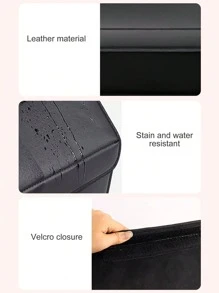 1 pieza Organizador y almacenamiento para automóvil para SUV, organizador del maletero para sedán - Organizador de carro, almacenamiento de carro, organizador del maletero plegable, organizador de carro de múltiples compartimentos plegable, organización resistente para accesorios, herramientas, artículos varios de carro, adecuado para cualquier automóvil, SUV, minivan, para accesorios de carro para mujeres y hombres (Tamaño de estilo: S/M/L)